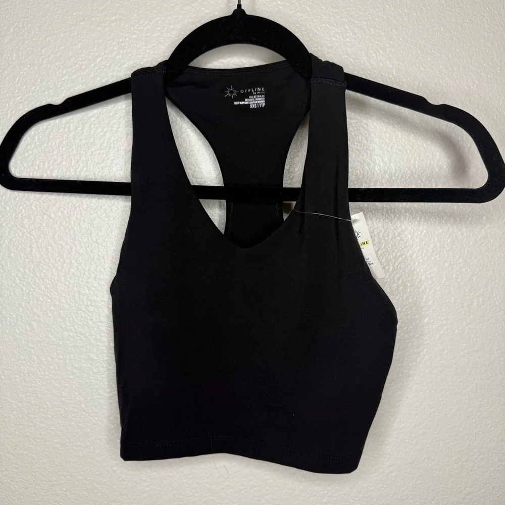 Offline by Aerie‎ Real Me Racerback Crop Top